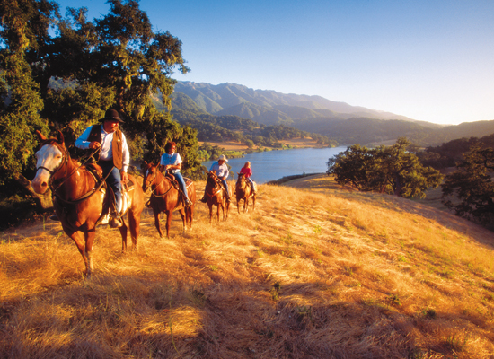Alisal Guest Ranch and Resort sunrise