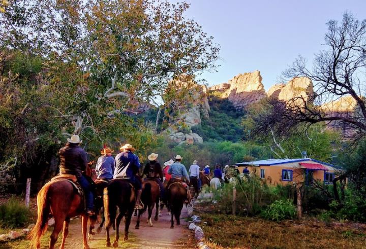 Riding out at Rancho Los Banos