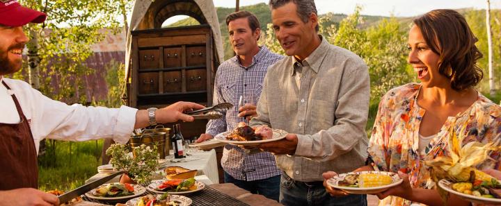 Ranch vacations food