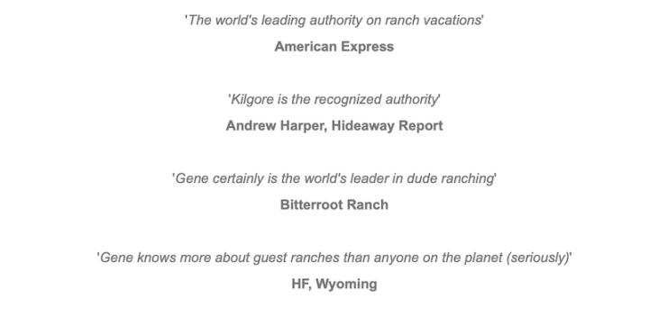 Gene Kilgore reviews