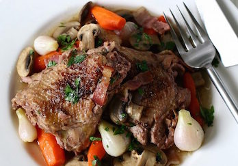 Alisal Ranch's Coq Au Vin