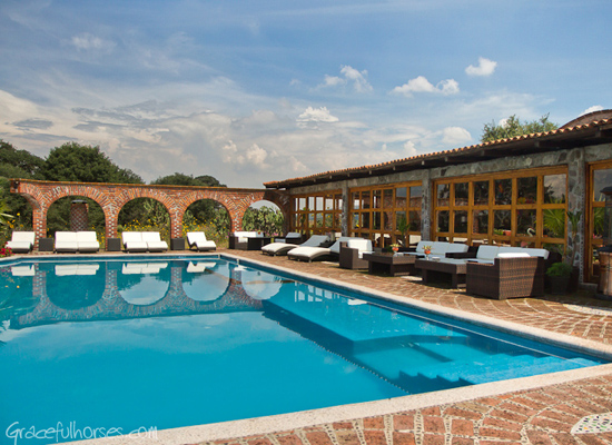 Rancho Las Cascadas pool Manuela Stefan