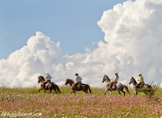 Rancho Las Cascadas wranglers Manuela Stefan